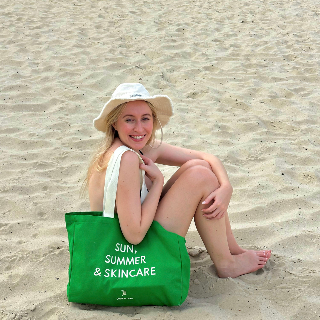 Sun Summer Skincare Beach Bag